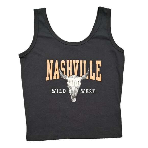 Obsessive Tops - Obsessive Love Tank Top Womens Sz Large Nashville Wild West Tennesee Country